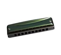 Professionale Armonica Armonica Diatonica Portatile A 10 Fori E 20 Toni, Copertura In Acciaio Inossidabile, Corpo In Fibra Di Legno Naturale (Color : D key)