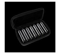 Professionale Armonica Set Di Strumenti Musicali Diatonici Standard Per Principianti 7 Pezzi Armonica 10 Fori Chiave C Jazz Musica Folk