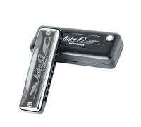 Professionale Armonica Strumento Musicale A Fiato Professionale Pop Folk Diatonico Armonica A 10 Fori (Color : G)