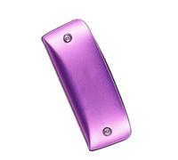 Professionale Armonica Strumento Musicale Armonica Diatonica Semplice Armonica A 7 Fori Semplice Da Suonare (Color : Purple_C Key)