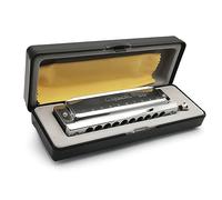 Professionale Armonica Strumento Musicale Con Armonica Cromatica A 10 Fori Da 40 Toni In Argento