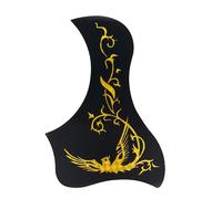 Professionale Battipenna Per Chitarra Battipenna Per Chitarra Acustica Per Chitarre Da 40 Pollici E 41 Pollici Battipenna Professionale Facile Da Installare(Gold)