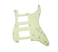 Professionale Battipenna Per Chitarra Elettrica Battipenna Per Chitarra Elettrica HSH A 11 Fori E 3 Strati Include Viti Di Montaggio ST Gli Amanti Della Musica(Green 3ply)