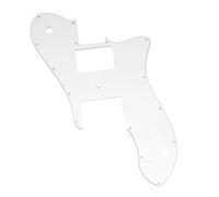 Professionale Battipenna Per Chitarra Elettrica Battipenna Standard Per Chitarra Elettrica Humbucker Ad Ampia Gamma A 16 Fori Facile Da Installare(3ply White)