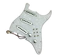 professionale Battipenna precablati Pickguard Per Chitarra Elettrica Precablato Con Set Di Imbracature Per Saldatura Pickup Humbucker Accessori Per Strumenti Per Chitarra (Color : 01)