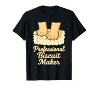 Professionale Biscotto Maker Cat impastare Amante Zampe Grafica Maglietta