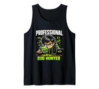 Professionale Bug Hunter Divertente Computer Coder Coding Meme Bavaglio Canotta
