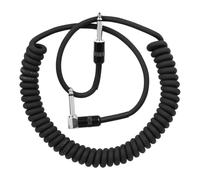 Professionale Cavo Audio Per Chitarra Cavo Amplificatore A Spirale Dritto/angolo Da 300 Cm Linea Di Riduzione Del Rumore Maschio 6,35 Mm Accessori Per Chitarra