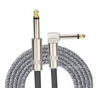 Professionale Cavo Audio Per Chitarra Cavo Di Uscita A Basso Rumore Schermato Placcato Oro Per Chitarra Elettrica TRS Da 6,35 Mm 1/4 Pollici