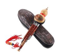 Professionale Cinese Hulusi Portatile Cucurbit Flauto Tradizione Classica Zucca Flauto Con Scatola Per Il Trasporto Zucca Musicale Per Principianti
