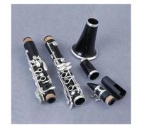 Professionale Clarinetto 17 Tasti Bb Tono B Clarinetto Piatto Strumento Corpo In Bachelite Tasti Placcati Argento Per Studenti Con Custodia