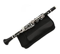 Professionale Clarinetto 17 Tasti Un Tono Clarinetto In Legno Corpo In Ebano Placcato Argento Chiavi Pastiglie Italiane Clarinetto Con Custodia