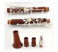 Professionale Clarinetto Clarinetto Con Corpo In Sequoia BB Tone 17 Tasti Chiavi Placcate In Rame-nichel Argento Clarinetto Con Accessori