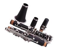 Professionale Clarinetto Clarinetto Nero A 17 Tasti B Bemolle In Sib Per Principianti Che Suona Il Clarinetto In Bachelite Con Custodia Per Clarinetto