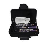 Professionale Clarinetto Clarinetto Viola 17 Tasti Bb B Flat Tone Clarinetto Professionale In Bachelite Con Scatola E Accessori