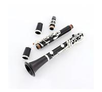 Professionale Clarinetto Strumento Per Clarinetto Con Chiave Placcata In Argento, Corpo In Ebano Naturale, Clarinetto In Si Bemolle Per Prestazioni Professionali