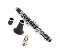 Professionale Clarinetto Strumento Per Clarinetto Con Chiavi In mi Bemolle A 17 Tasti In Bachelite Nichelata, In Lega Di Rame-zinco, Con Scatola Portaoggetti