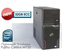 Professionale Computer Celsius M720 Intel XeonE5 32GB ECC 1TB HDD Nvidia
