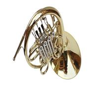 Professionale Cor Francese Strumenti Principianti Adulti Cor Francese Accordatura In Se Accordatura Fa 4 Chiavi Corpo In Ottone A Doppia Fila D'oro Strumento Musicale