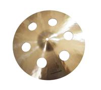 Professionale Crash Piatti B20 Piatto Professionale Fatto A Mano A 6 Fori Da 14 Pollici Per Accessori Strumenti A Percussione Batterista(Type1)