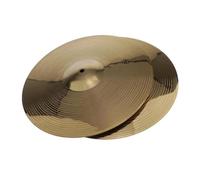 Professionale Crash Piatti Kit Di Piatti Per Batteria Hi Hat Crash In Ottone Squisito Da 2 Pezzi 14 Pollici Parti Del Kit Piatti Batteria Qualità Del Suono Chiara