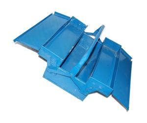 Professionale Custodia Cantilever Metallo Strumento Scatola Con 3 Carrelli Vano