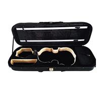 Professionale Custodia per Violino Custodia Per Violino Oxford Nera Con Custodia Per Violino Ad Assorbimento Degli Urti Igrometro Custodia per Violino (Color : 02, Size : 1/8)