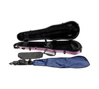 Professionale Custodia per Violino Custodia Rigida Per Violino Rosa, Leggera E Resistente All'usura, In Fibra Di Carbonio Composita, Misura 4/4, Con Manico Custodia per Violino