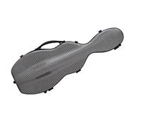 Professionale Custodia per Violino Plaid Nero Custodia Per Violino Leggera In Fibra Di Carbonio Composita Resistente All'usura E Alla Compressione Custodia per Violino (Color : 1/4)