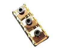 Professionale Dado Chitarra Doppio Dado Di Bloccaggio Per Chitarra Elettrica Materiale Temprato Durevole Da 42 Mm Parti Di Riparazione Dell'accordatura Stabile(Gold)