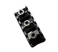 Professionale Dado Chitarra Doppio Dado Di Bloccaggio Per Chitarra Elettrica Materiale Temprato Durevole Da 42 Mm Parti Di Riparazione Dell'accordatura Stabile(Black)