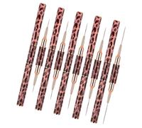 Professionale Doppio Ended Unghie Art Liner Kit di Pennelli Unghie Art Bush Set Unghie Disegni Pennelli Per Piccoli Dettagli Lunghe Linee Pennelli