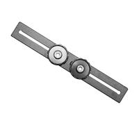 Professionale Doppio Flash Treppiede Staffa 7.87Inch Estensione 1/4 "Doppia Fotocamere Montaggio Lampeggiante Estensione Treppiede Mount