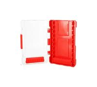 Professionale Drill Bit Storage Container Holder Divisori regolabili Base antiscivolo Organizzatori portatili Per Officina Strumento Drill Bit Organizer Per Garage