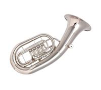 professionale Eufoni Eufonio A Chiave Piatta Che Suona Uno Strumento In Oro E Argento(Silver)