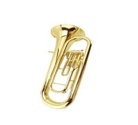 professionale Eufoni Gruppo Per Principianti Di Eufonio A Tre Chiavi In si Bemolle Che Suona Un Grande Strumento A Corno