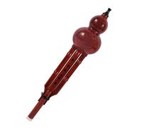 Professionale Flauto Hulusi Strumento Musicale Nazionale Imitazione Flauto Cucurbita In Mogano Per Principianti Che Insegnano Il Flauto Cucurbita In Chiave Si Bemolle E Do (Color : C key)