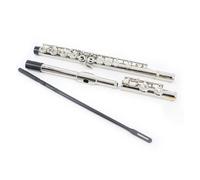 Professionale Flauto Traverso Chiave A 16 Fori Di Flauto In C Flauto In Cupronichel Placcato Nichel Con Scatola Di Immagazzinaggio