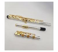 Professionale Flauto Traverso Corpo In Cupronichel Chiave C Per Flauto Traverso Per Studenti A 17 Fori Chiusi Con Chiave E E Borsa In Tela