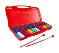 professionale, Glockenspiel cromatico - in metallo da 25 note per bambini - Strumento a percussione accuratamente sintonizzato per vacanze, Capodanno, compleanno, Pasqua e Ringraziamento