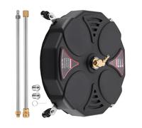 Professionale Gradi 13Inch Rondella di Potenza Superfici Cleaner Capacità 3600PSI Con Sabbia Sistemi Ugelli Resistente Ad Alta Efficienza Superfici Cleaner