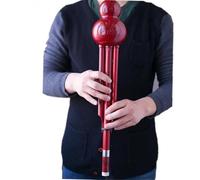 Professionale Hulusi Flauto Hulusi Basso D Chiave Migliorato Imita Venature Del Legno Materiale ABS Strumento Musicale Popolare Flauta Cinese Professionale