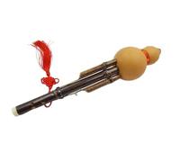 Professionale Hulusi Flauto Hulusi Double Tone Dragon Carving C Major Bb Una Pratica Per Principianti(Bb major)