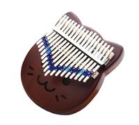 Professionale Kalimba Kalimba In Legno Massello Di Mogano 17 Tasti Modello Carino Pianoforte A Pollice Pianoforte A Dito Per Adulti (Color : 06)