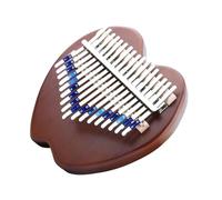 Professionale Kalimba Kalimba In Legno Massello Di Mogano 17 Tasti Modello Carino Pianoforte A Pollice Pianoforte A Dito Per Adulti (Color : 04)