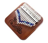 Professionale Kalimba Kalimba In Legno Massello Di Mogano 17 Tasti Modello Carino Pianoforte A Pollice Pianoforte A Dito Per Adulti (Color : 01)
