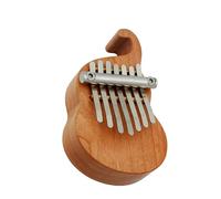 Professionale Kalimba Mini Strumenti Musicali Per Pianoforte A Pollice Kalimba In Legno Fatti A Mano A 7 Tasti (Color : 04)