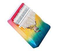 Professionale Kalimba Strumento Portatile Kalimba A Tastiera Con Dita In Legno Di Mogano A 17 Tasti Con Accessorio (Color : 05)