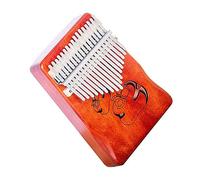 Professionale Kalimba Strumento Portatile Kalimba A Tastiera Con Dita In Legno Di Mogano A 17 Tasti Con Accessorio (Color : 06)