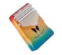 Professionale Kalimba Strumento Portatile Kalimba A Tastiera Con Dita In Legno Di Mogano A 17 Tasti Con Accessorio (Color : 03)